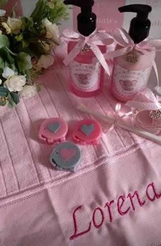 Kit Personalizado - menina - Lorena - Presente