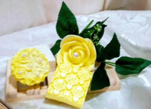 Sabonete Artesanal - kit floral Macadamia