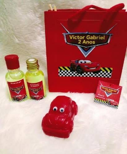 Kit personalizado tema carros