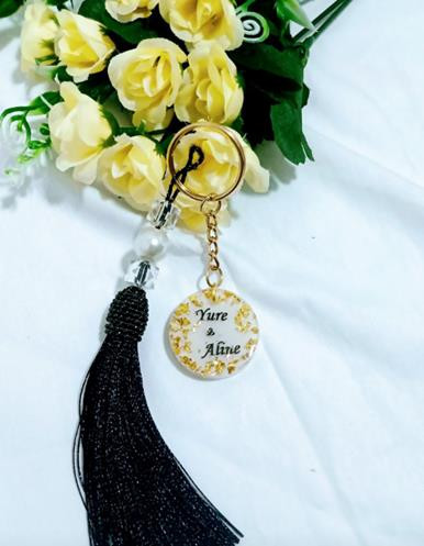 Chaveiro em Resina -  Amor
