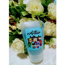 Álcool em gel - Super heróis