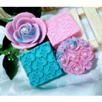 Sabonete Artesanal - kit floral flor de cerejeiras